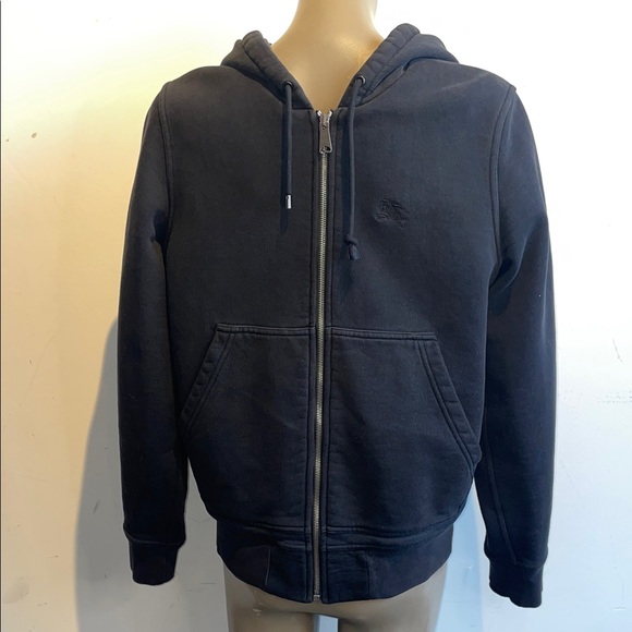 Burberry hoodie thick zip up - Picture 2 of 7